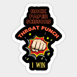 Rock, Paper, Scissors Sticker